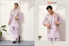 Viraasat Carnival by Shubhvastra Satin Silk Online Mens Kurta With Koti Bottom Wholesale